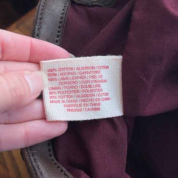 Vintage Lucky Brand Butter Yellow Canvas Crossbody Hobo Bag Slouchy Boho Y2K - Picture 11 of 16